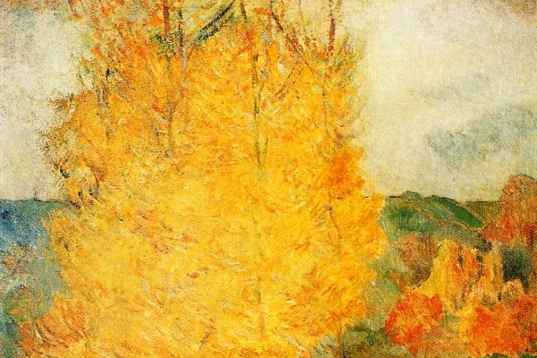 Paul Gaugin - “Par le courant, Automne”