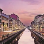 Naviglio Grande oggi. Milano