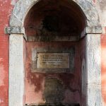 La nicchia della fontana dei viandanti ph C. Vannucci