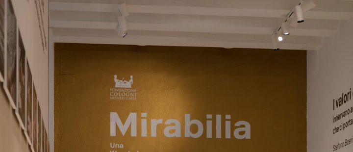Mostra Mirabilia -Triennale Milano- Allestimento