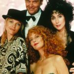 Le streghe di Eastwick, 1987. Jack Nicholson, Cher, Susan Sarandon, Michelle Pfeiffer