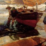 Joaquín Sorolla y Bastida- Ritorno dalla pesca 1904