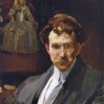 Joaquín Sorolla y Bastida- ritratto di Ralph Clarkson 1911