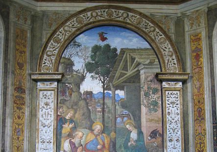 Pinturicchio- Cappella del presepio