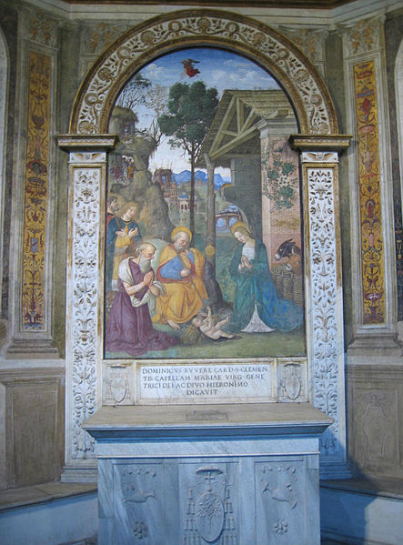 Pinturicchio- Cappella del presepio