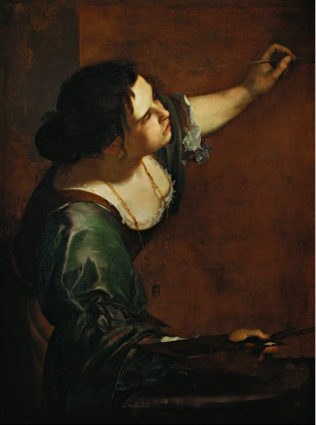 Artemisia Gentileschi-autoritratto come allegoria della pittura-Immagine da Web