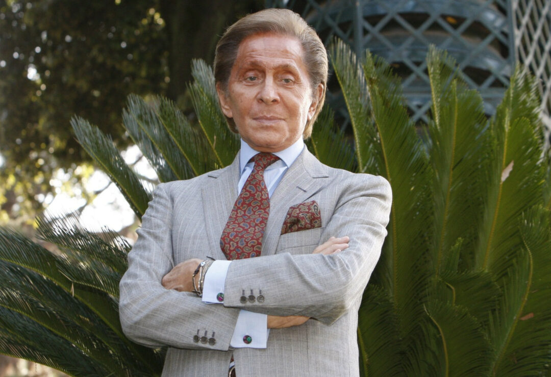 Valentino Garavani@Keystone.AP photo.Alessandra Tarantino