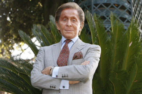 Valentino Garavani@Keystone.AP photo.Alessandra Tarantino