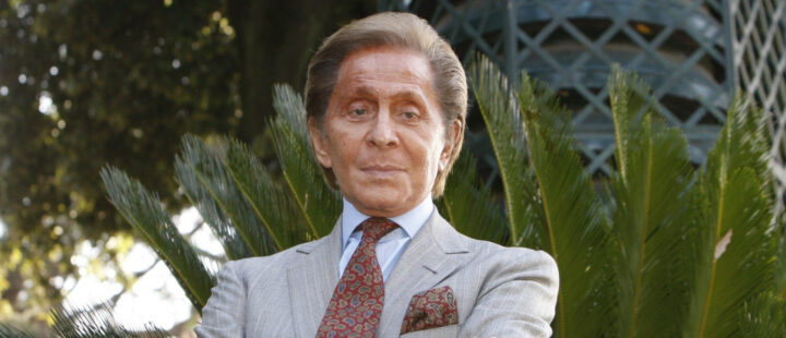 Valentino Garavani@Keystone.AP photo.Alessandra Tarantino